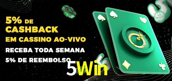 Promoções do cassino ao Vivo 5Win